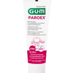 GUM Paroex 0,12% Klorhexidin Tandpastagel U. Fluor (75 ml)