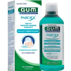 GUM Paroex Mundskyl 0,06% Klorhexidin (500 ml)