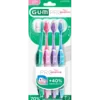 GUM Sensitive Pro Tandbørster Ultra Blød ass. Farver (4 stk)