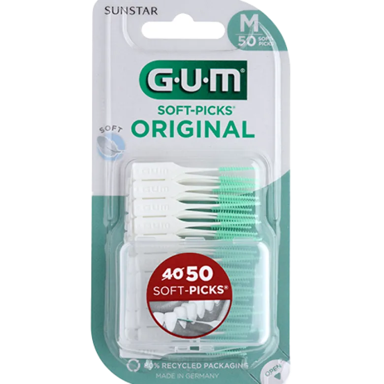 GUM Soft-Picks Medium (50 stk)