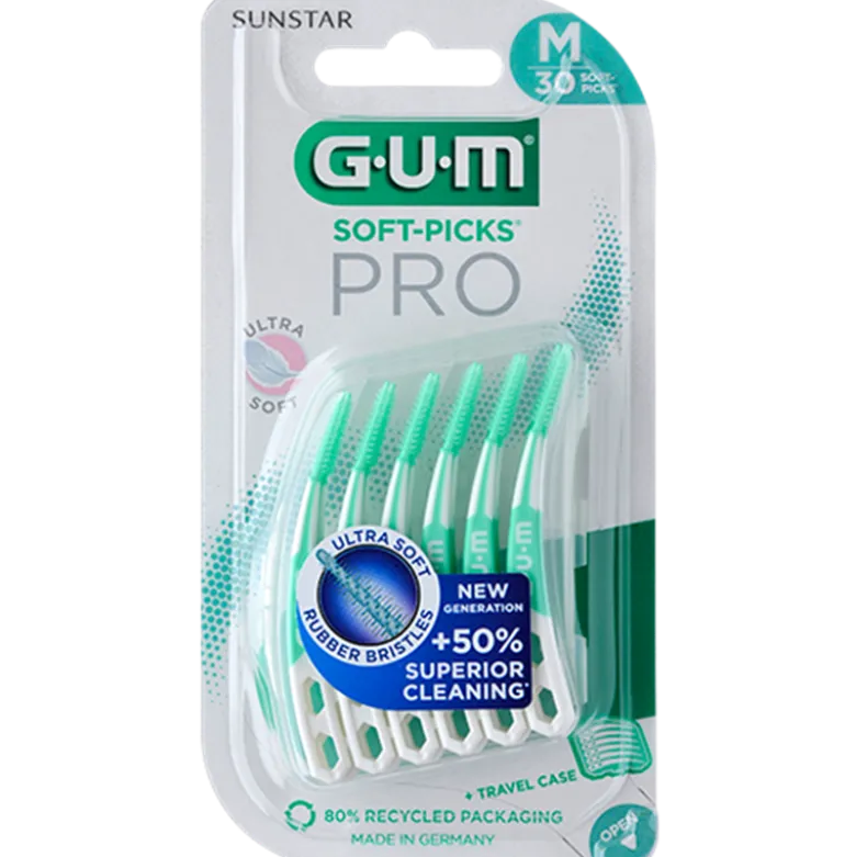 GUM Soft-Picks Pro Medium (30 stk)