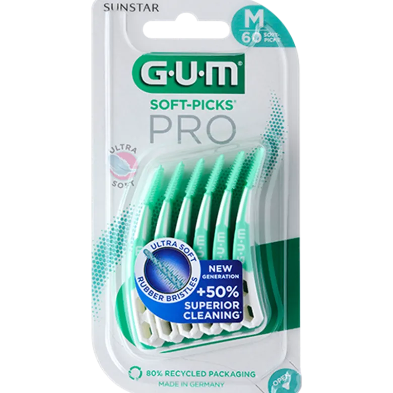 GUM Soft-Picks Pro Medium (60 stk)