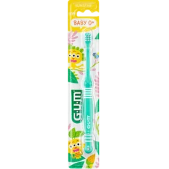 GUM Tandbørste Baby Monster 0-2 År Ass. Farve (1 stk)