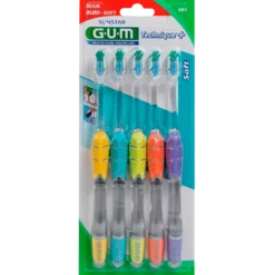GUM Tandbørste Technique+ Voksen Blød (5 stk)
