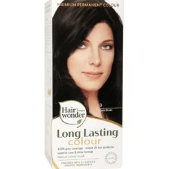 Hair Wonder 3 Hårfarve Dark Brown (40 ml)