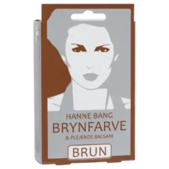 Hanne Bang Brynfarve & Plejende Balsam Sæt Brun (1 sæt)