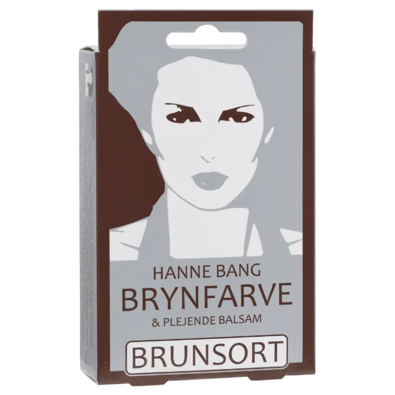 Hanne Bang Brynfarve & Plejende Balsam Sæt Brunsort (1 sæt)