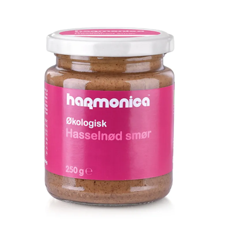 Harmonica Hasselnød Smør Ø (250 g)