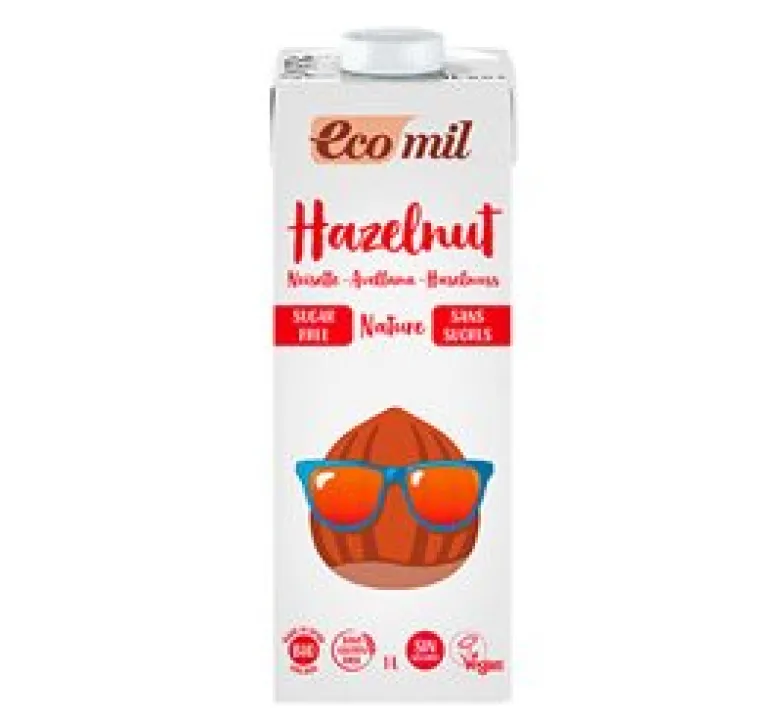 Hasselnødde drik Ecomil Ø 1 Liter