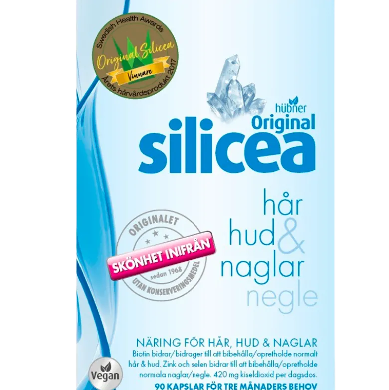 Hübner Silicea Original Hud, Hår & Negle (90 kap)