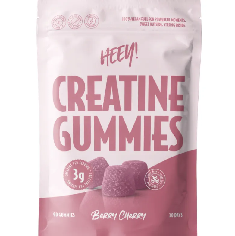 Heey! Creatine Gummies Berry Cherry (90 stk)