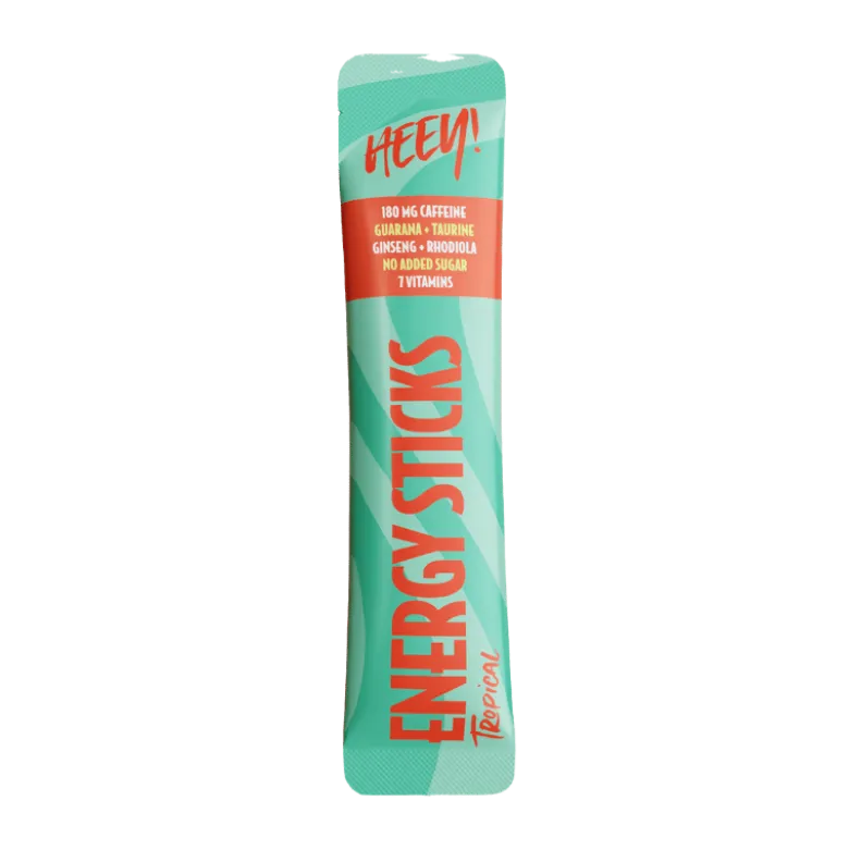 Heey! Energy Sticks Koffein + Guarana Tropical (30 stk)