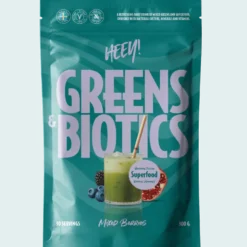 Heey! Greens & Biotics + Probiotics Mixed Berries (300 g)