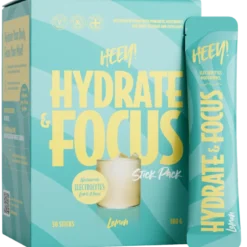 Heey! Hydrate & Focus Electrolytes + Lions Mane Lemon (30 x 6 g)