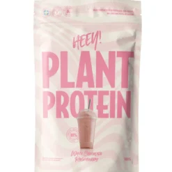 Heey! Vegan Plant Protein + Vitamin B12 White Chocolate Raspberry (500 g)