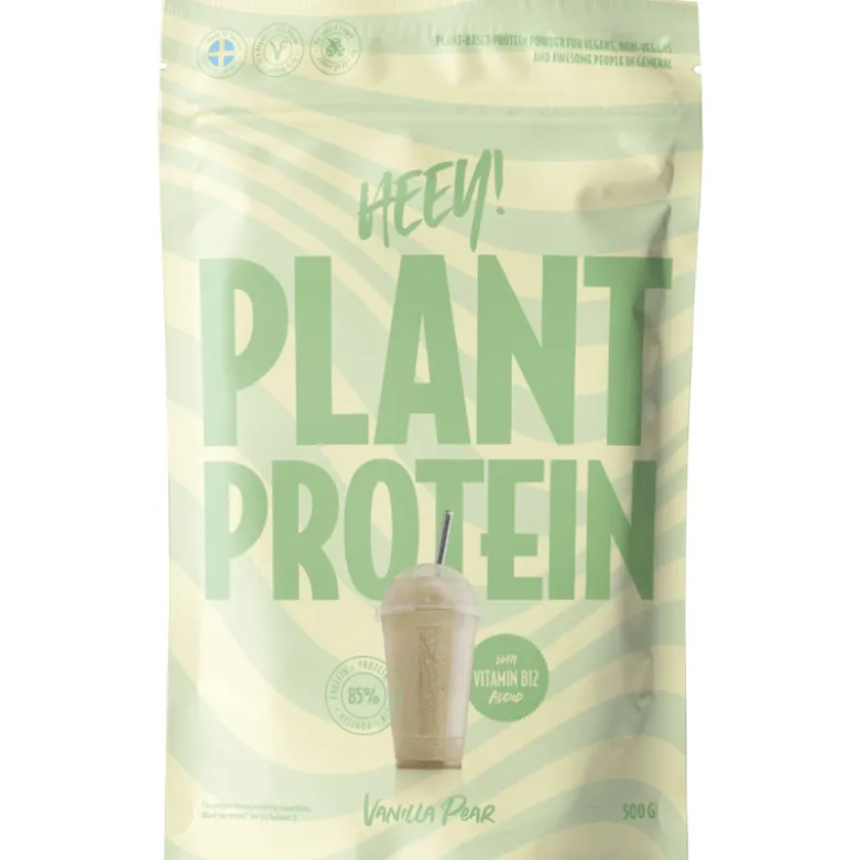 Heey! Vegan Plant Protein + Vitamin B12 Vanilla Pear (500 g)