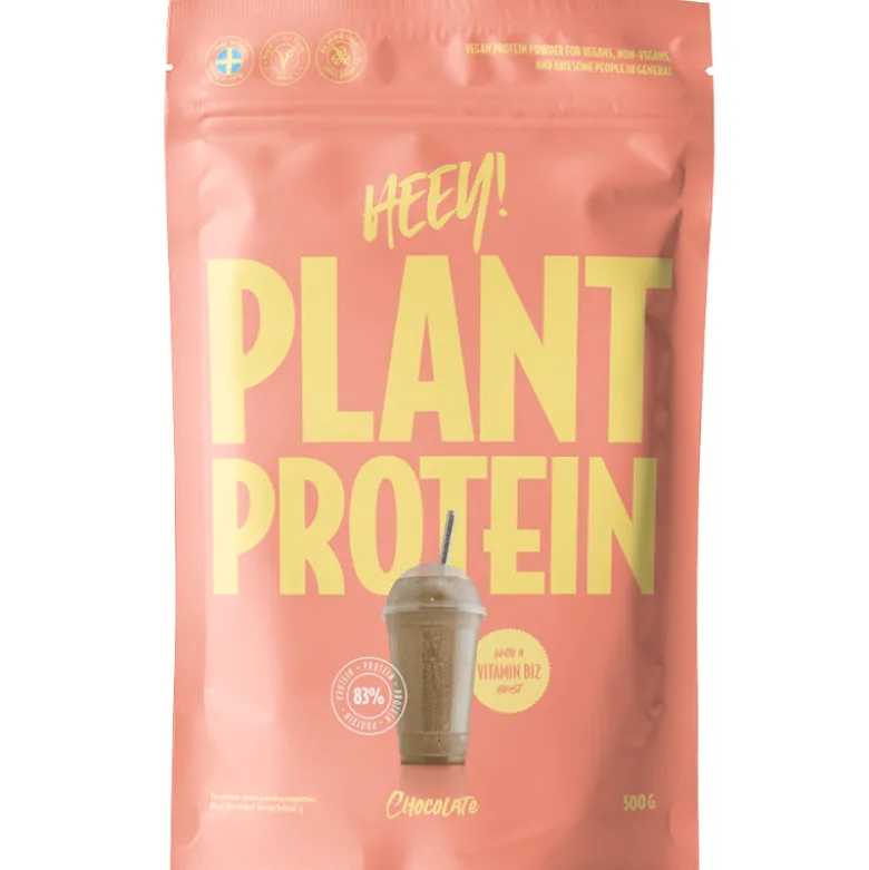 Heey! Vegan Plant Protein + Vitamin B12 Chocolate (500 g)