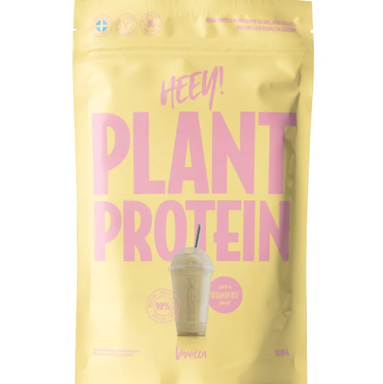 Heey! Vegan Plant Protein + Vitamin B12 Vanilla (500 g)