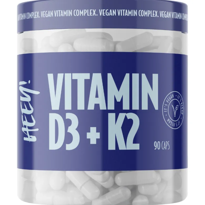 Heey! Vitamin D3/K2 (90 kaps)