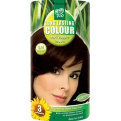 Hennaplus 3.44 Hårfarve Darkcopper Brown (40 ml)