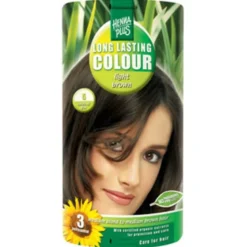 Hennaplus 5 Hårfarve Light Brown (40 ml)