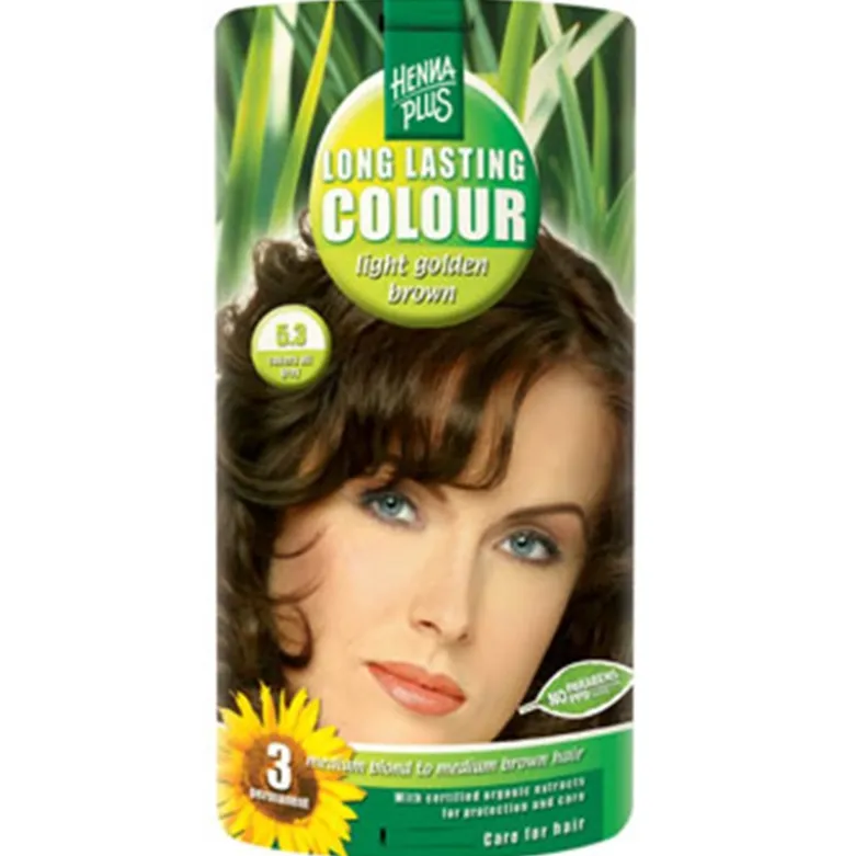 Hennaplus 5.3 Hårfarve Lightgolden Brown (40 ml)