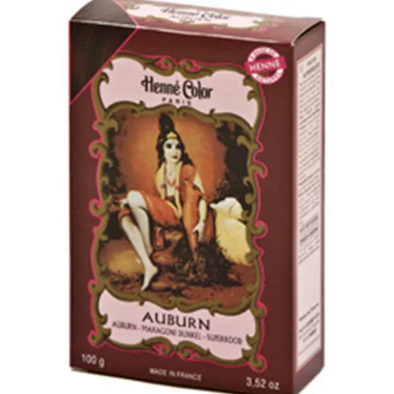 Henna Pulver Mørk Mahogni (100 gr)