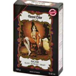 Henna Pulver Sort (100 gr)
