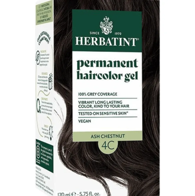 Herbatint 4C Hårfarve Ash Chestnut (170 ml)