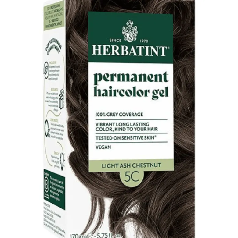 Herbatint 5C Hårfarve Light Ash Chestnut (170 ml)
