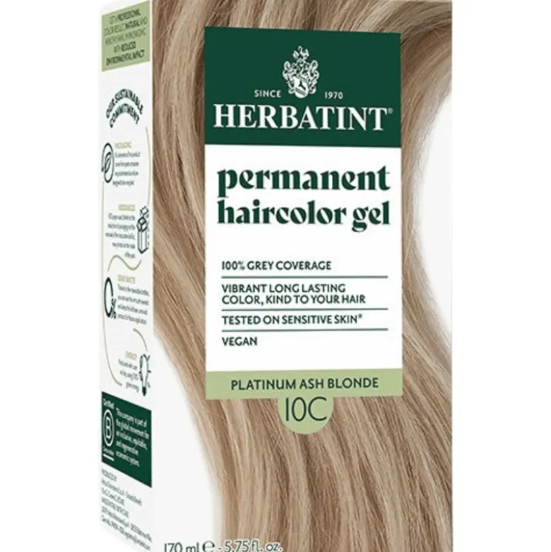Herbatint 10C Hårfarve Platinum Ash Blonde (170 ml)
