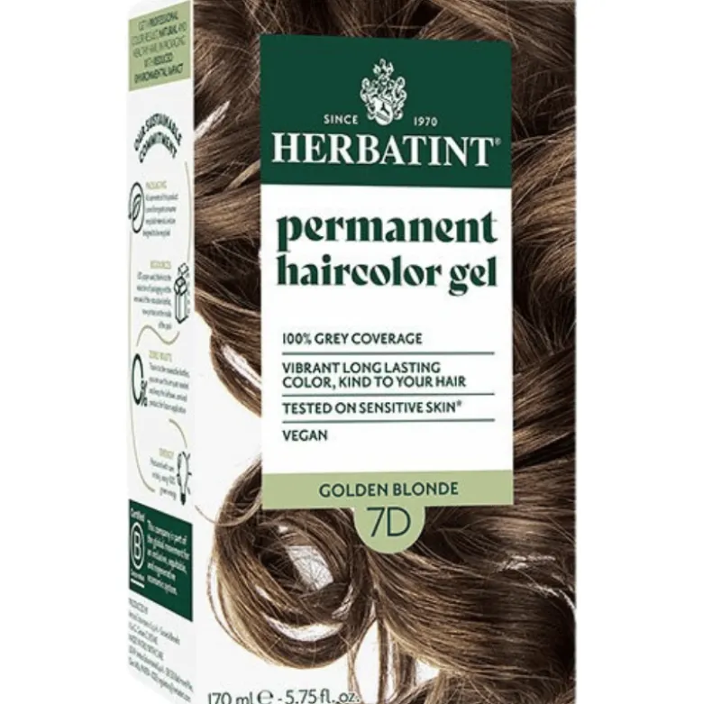 Herbatint 7D Hårfarve Golden Blonde (170 ml)