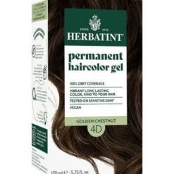 Herbatint 4D Hårfarve Golden Chestnut (170 ml)
