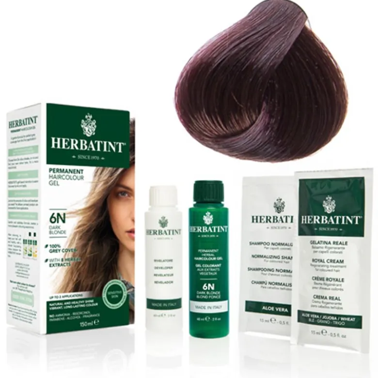 Herbatint 5M hårfarve Light Mahogany Chestnut - 150 ml.