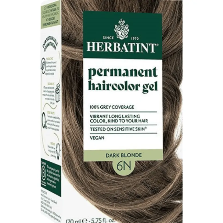 Herbatint 6N Hårfarve Dark Blonde (170 ml)