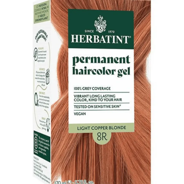 Herbatint 8R Hårfarve Light Copper Blonde (170 ml)