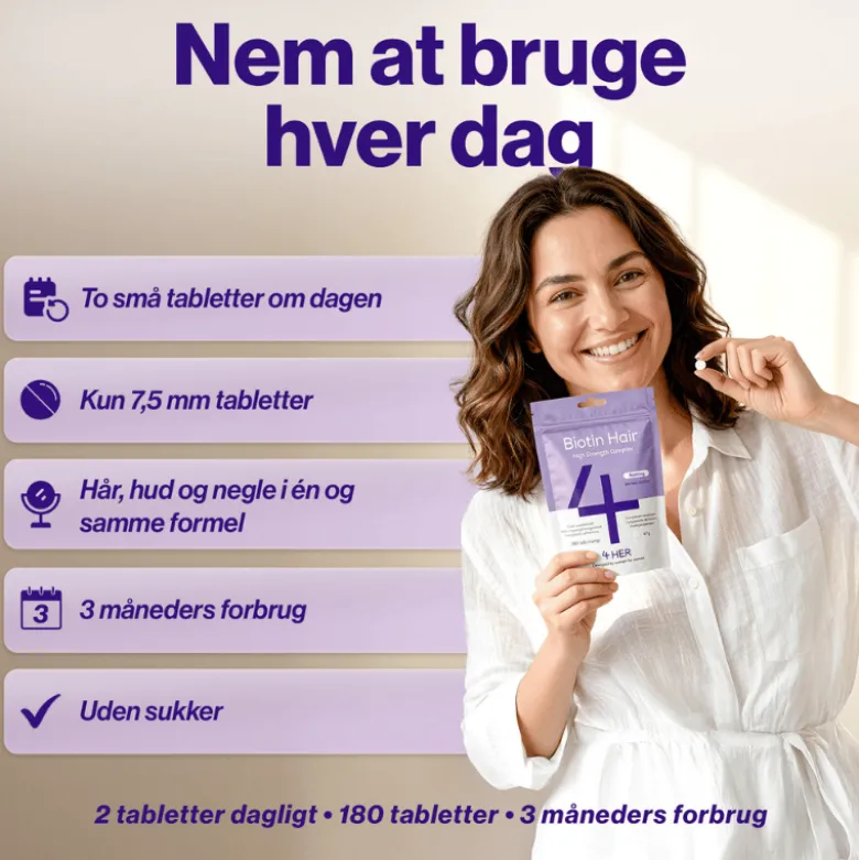 4 HER Biotin Hair (180 tabl)
