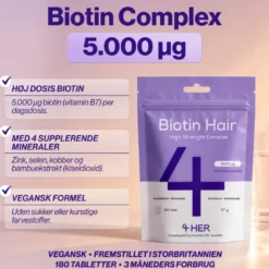 4 HER Biotin Hair (180 tabl)