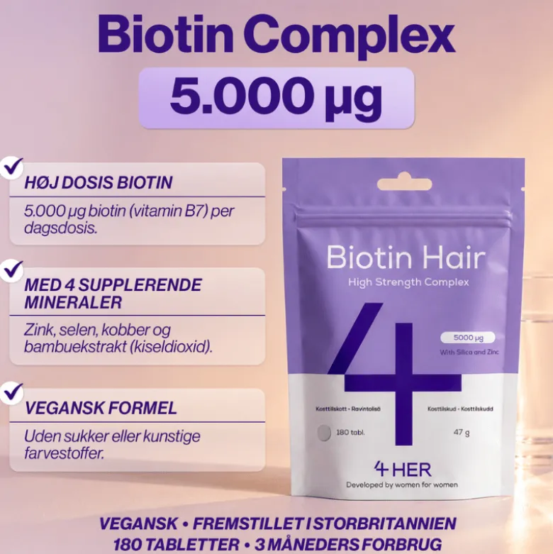 4 HER Biotin Hair (180 tabl)