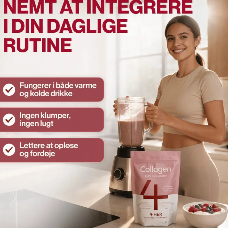 4 HER Collagen Pure Pulver (500 g)