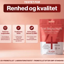 4 HER Iron Bisglycinate (120 tabl)