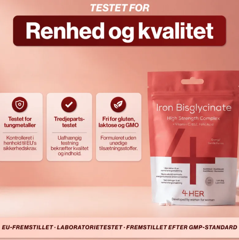 4 HER Iron Bisglycinate (120 tabl)