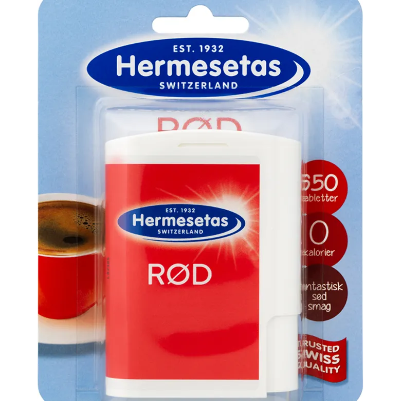 Hermesetas Rød (650 stk)