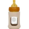 Hevea Baby Sutteflaske I Glas Med Cover Sand (150 ml)