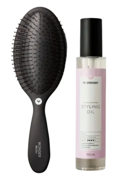 HH Simonsen Styling Oil + Wonder Brush (1 stk)