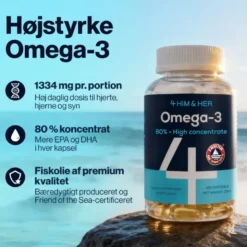4 HIM & HER Omega-3 (120 kaps)