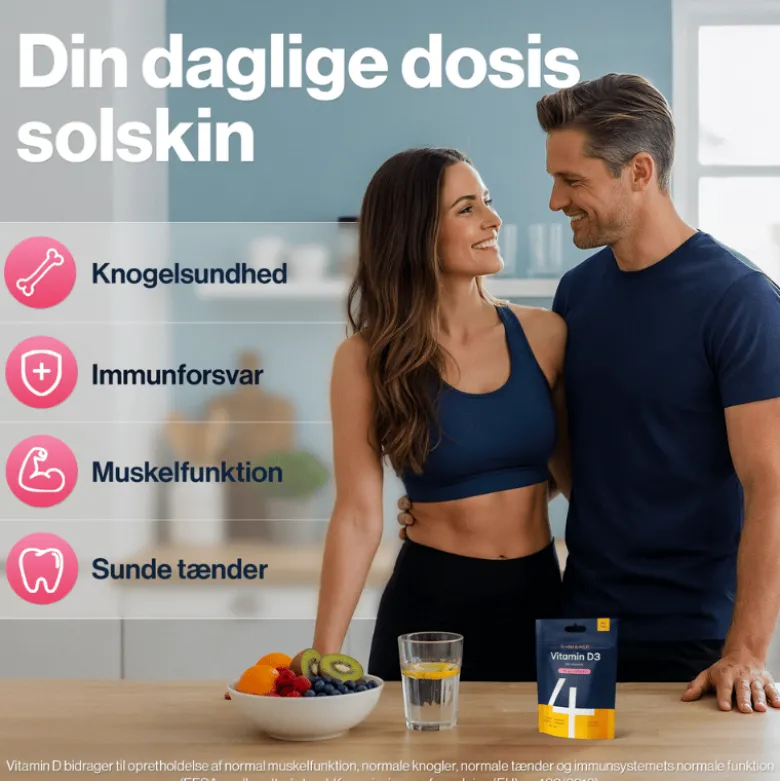 4 Him & Her Vitamin D3 50µg (365 tabl)