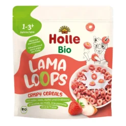 Holle Bio Lama Loops Sprøde Morgenmadsringe Ø (125 g)