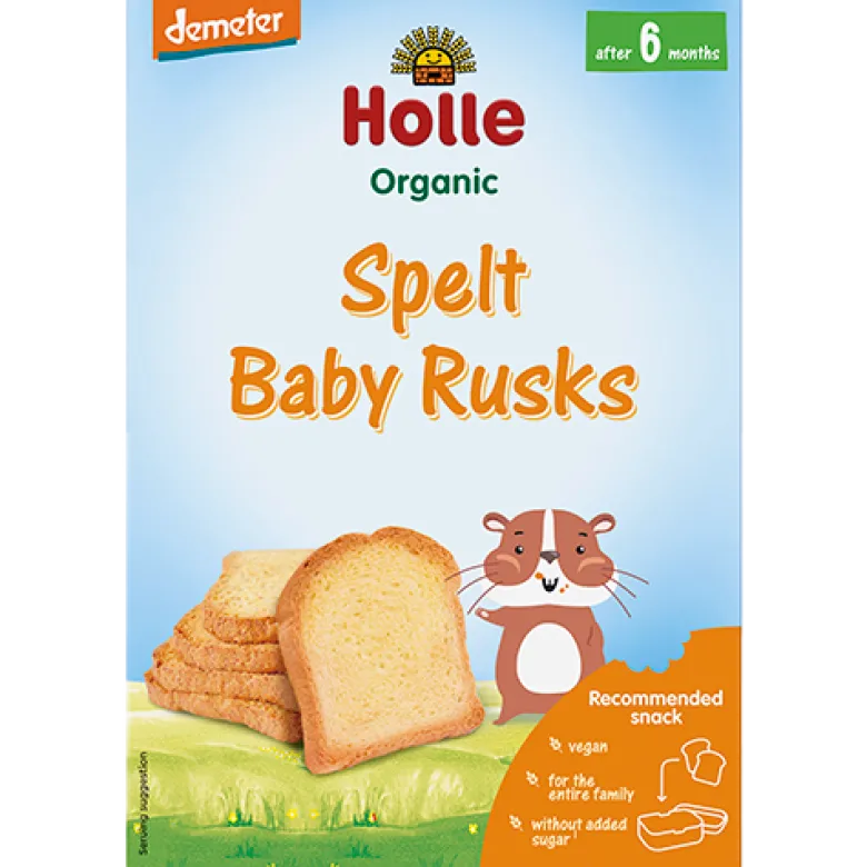 Holle Demeter Bio Baby Spelt Tvebakker Ø (200 g)
