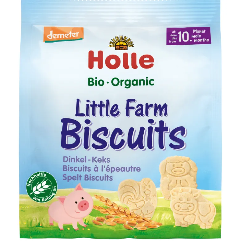 Holle Little Farm Kiks M. Spelt Ø (100 g)